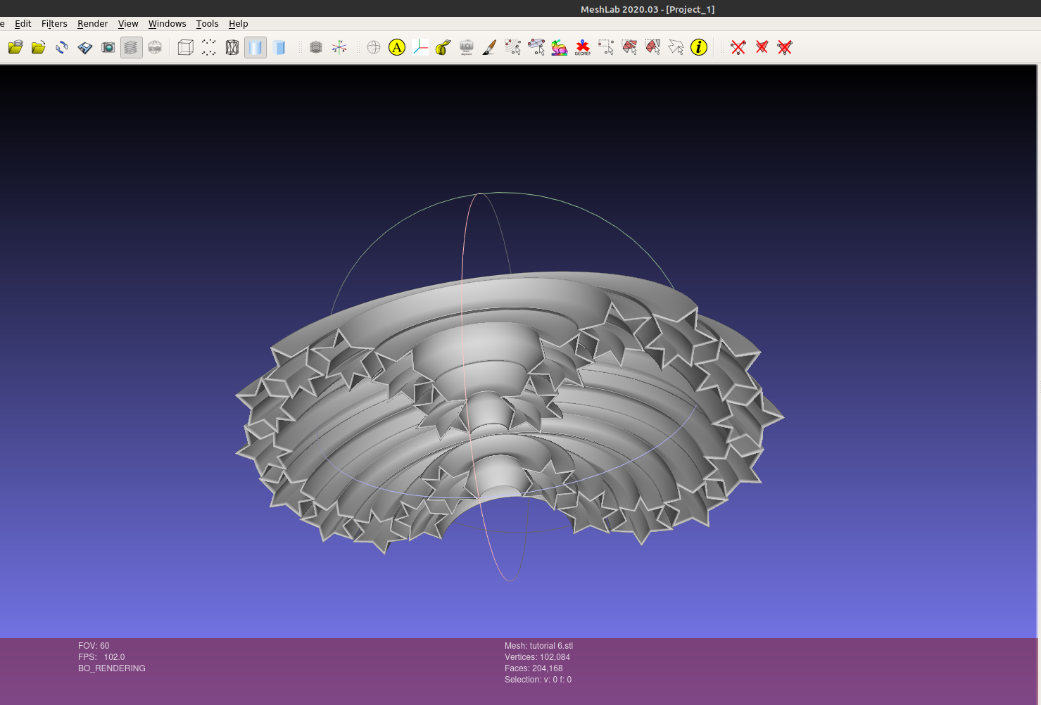 openscad extrude along path