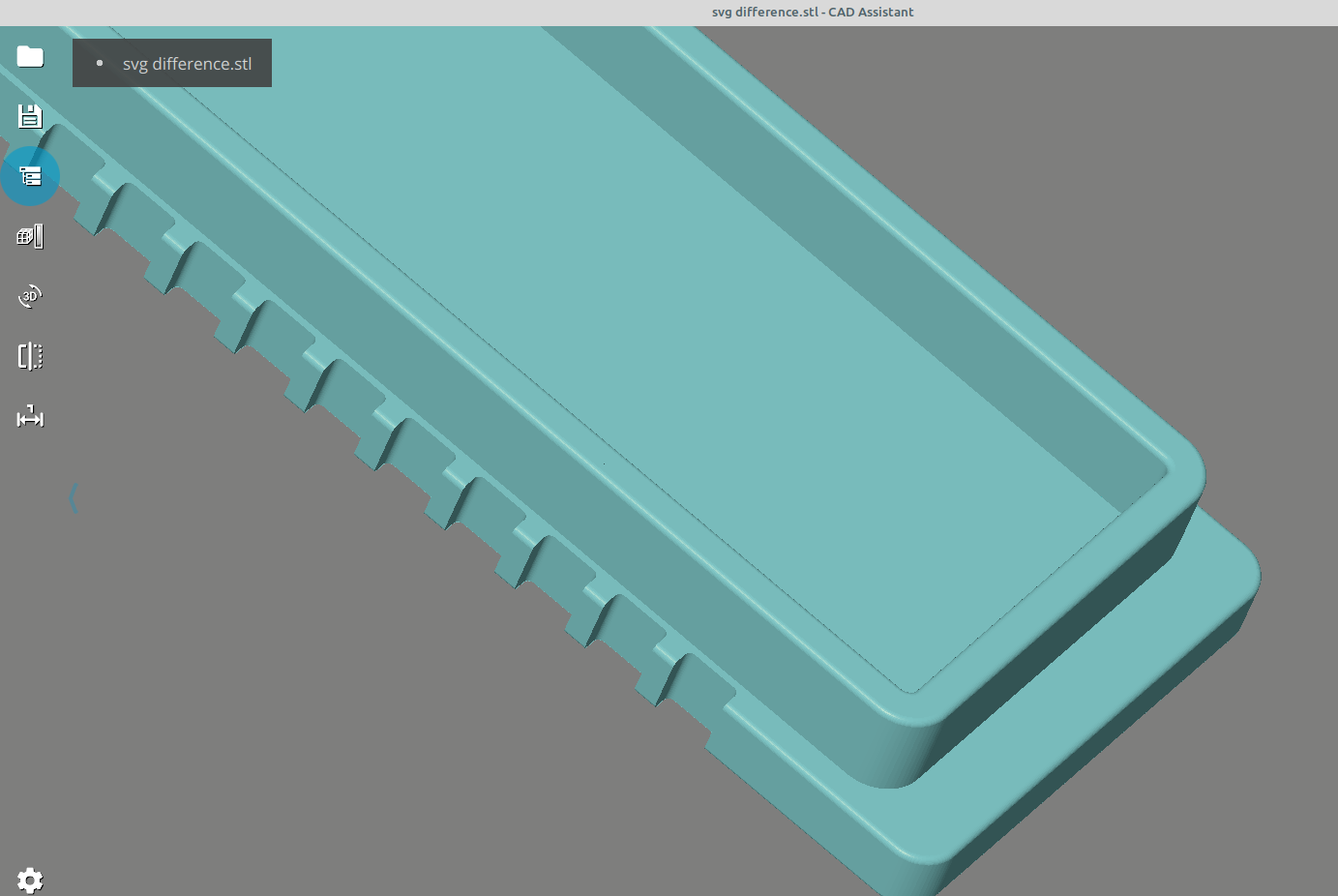 3D part design with Inkscape and OpenSCAD #74: adding fillet and ...