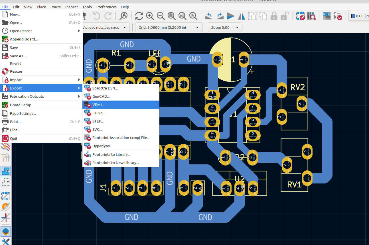 3d Part design #59: Easy way to make a 3d model of a circuit board.