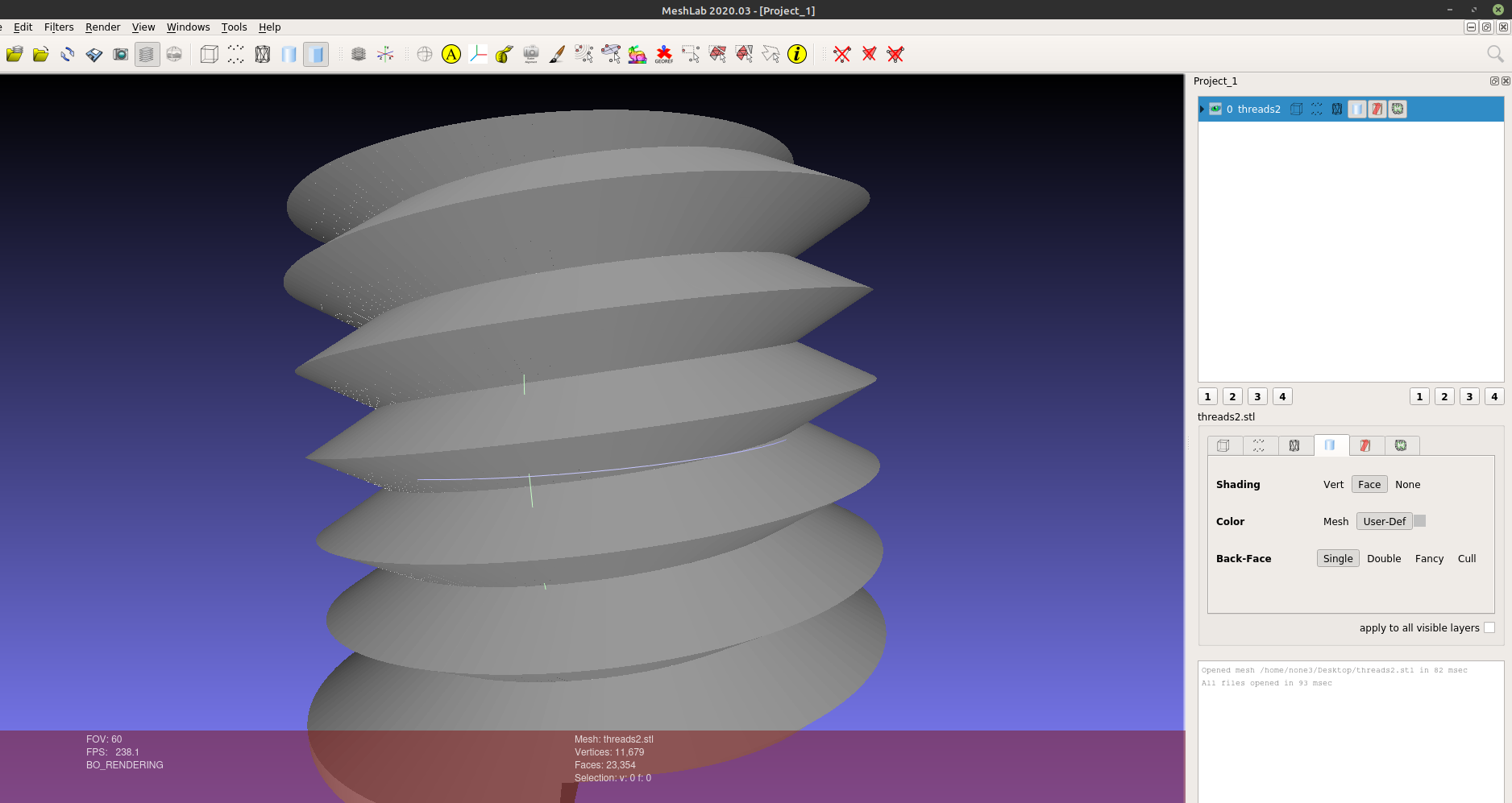3D part design with Inkscape and openscad part 10: Thread module improvements