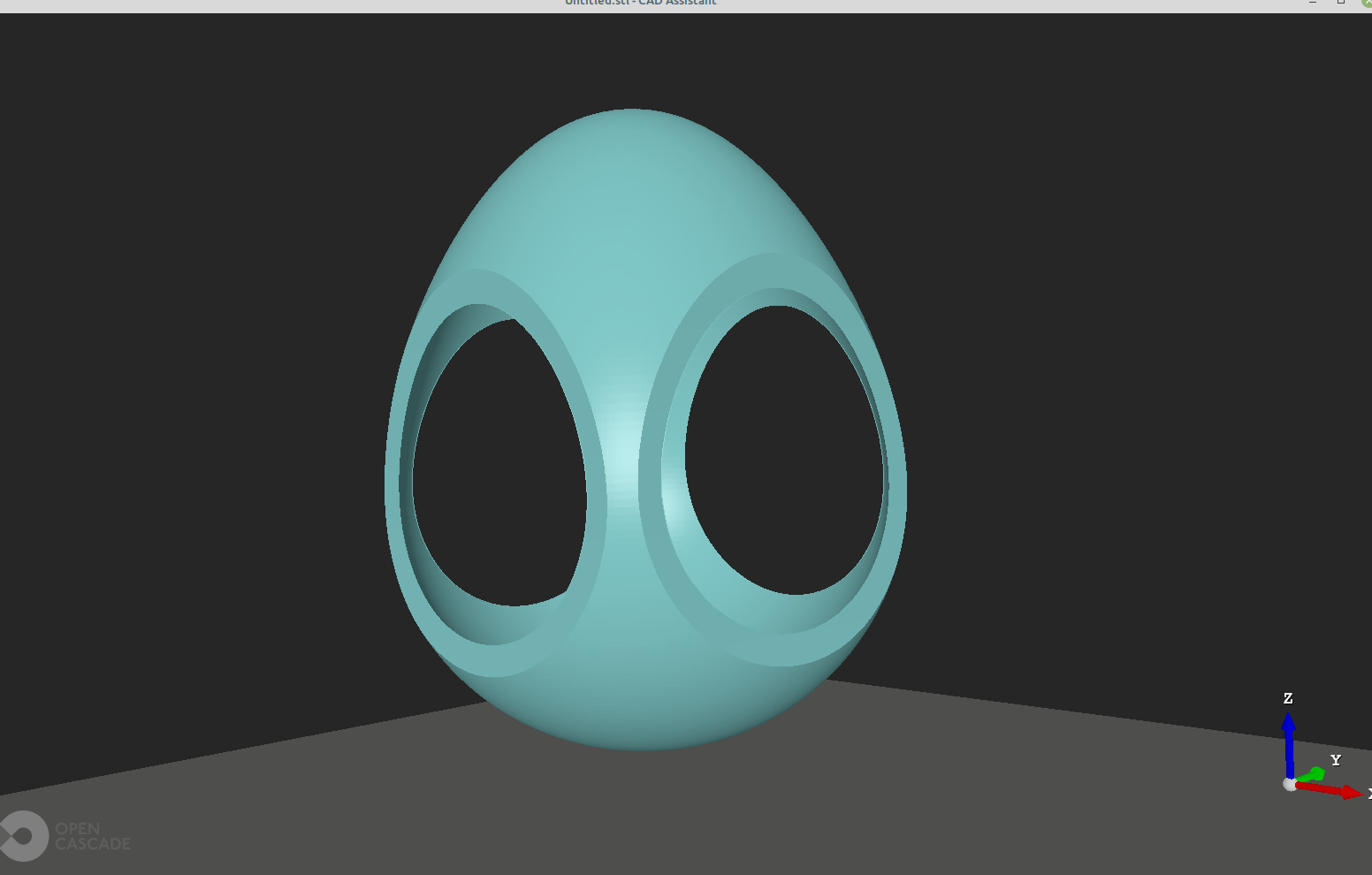 3D part design with Inkscape and Openscad #51: Making a hollow egg.