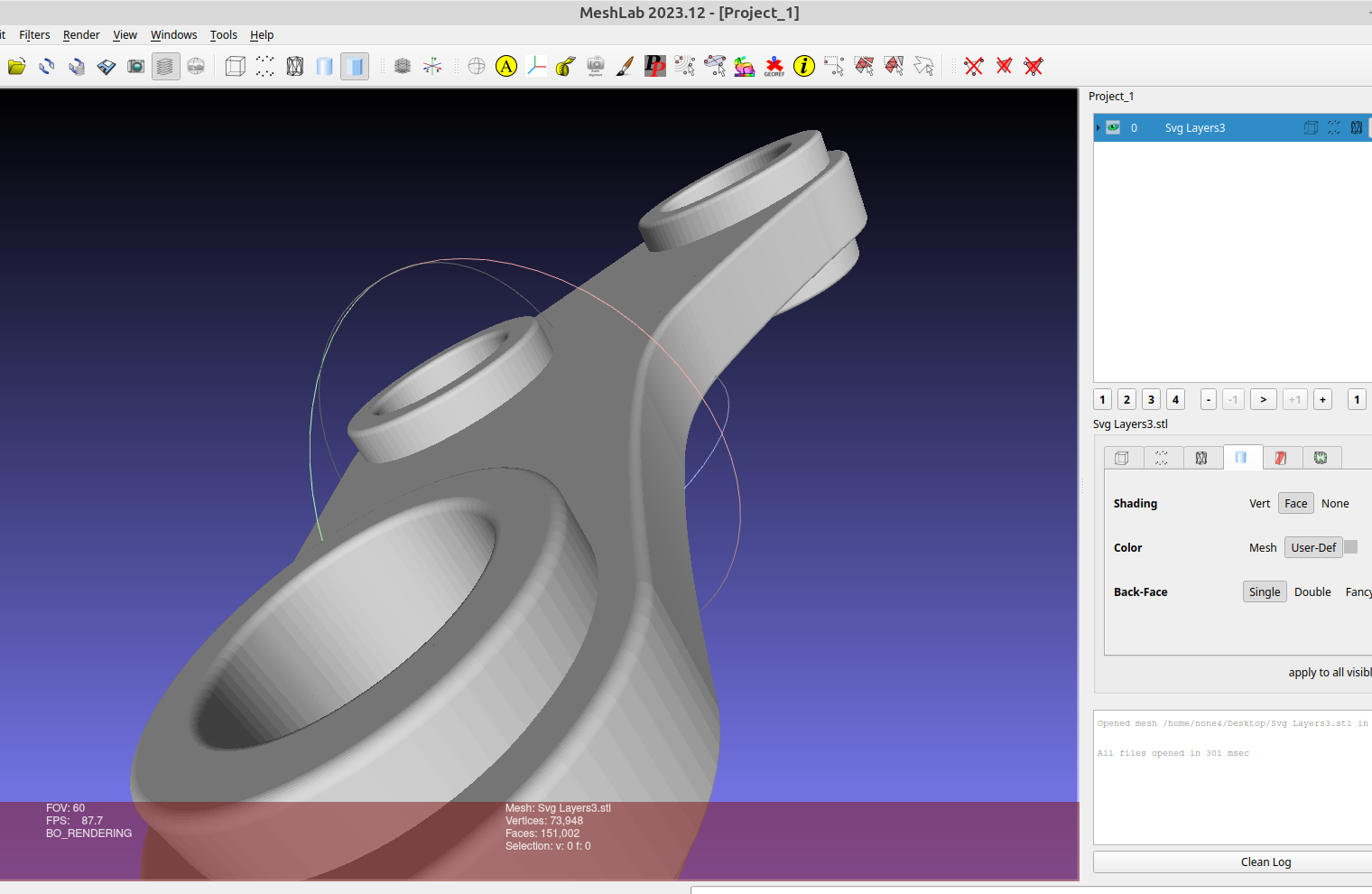 3D part design with Inkscape and OpenSCAD #106: Making nice curves.