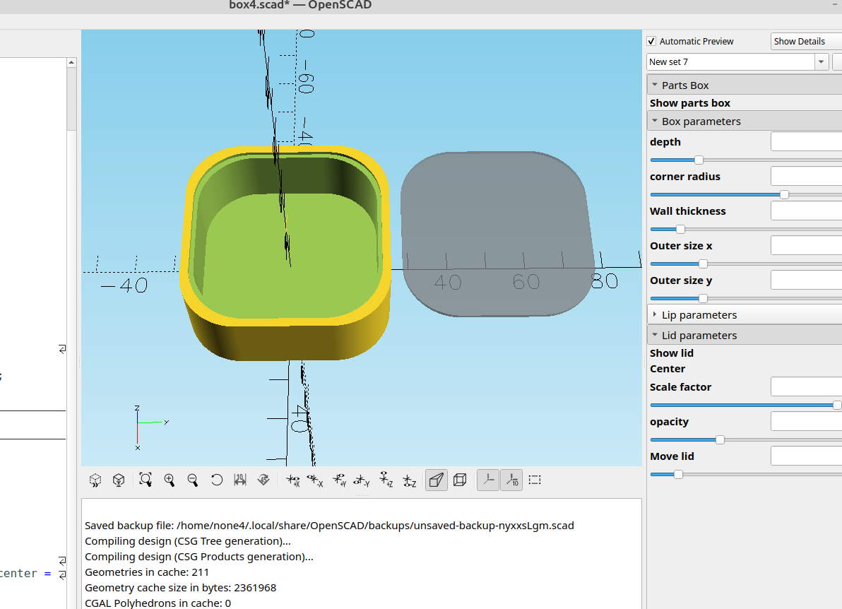 3D part design with OpenSCAD #111- Rounding corners