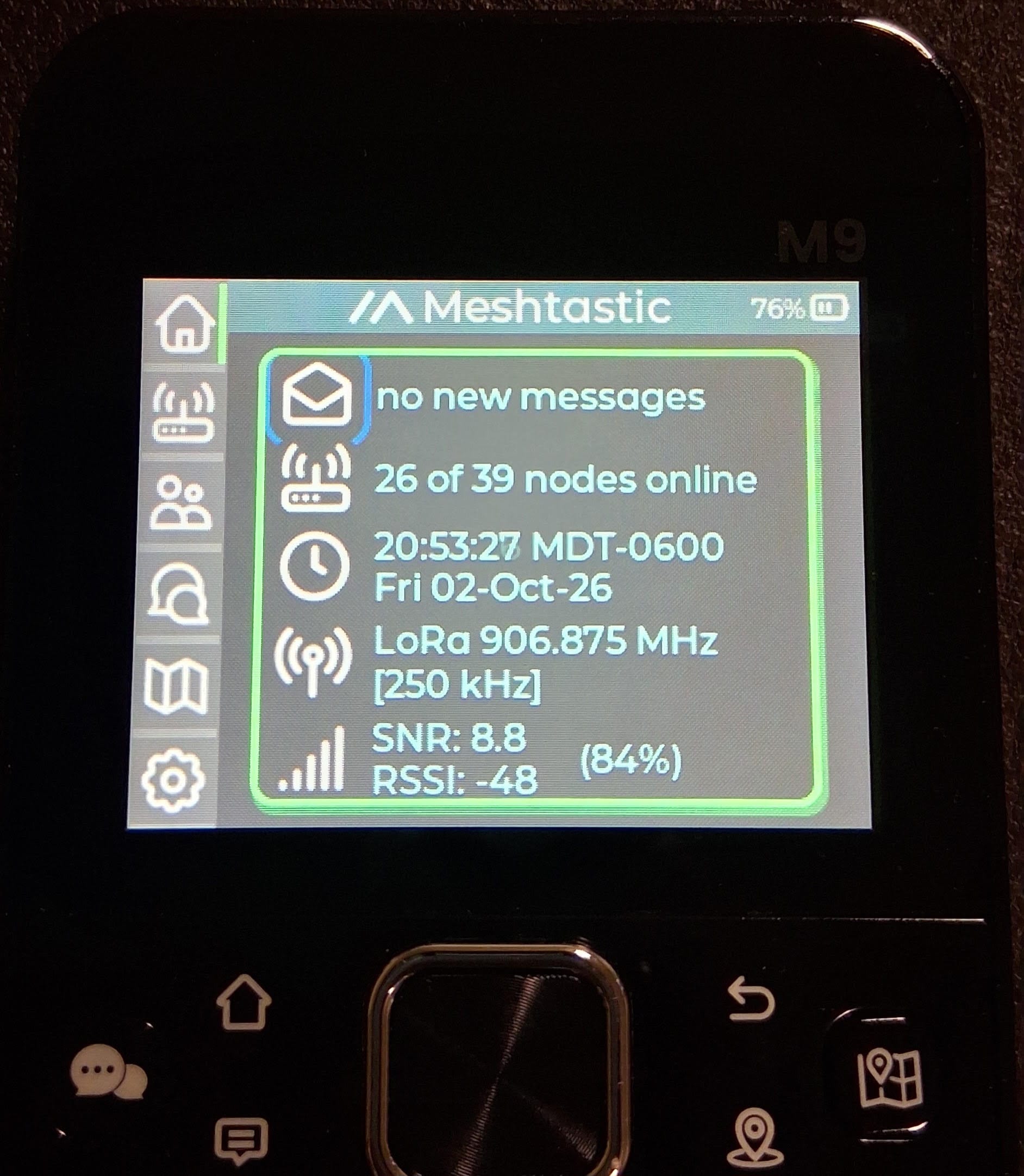 The Elecrow M9 on Meshtastic