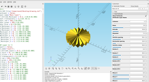 3d part design with Inkscape and Openscad #40: Making a Hirth joint