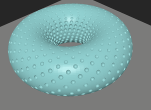 3D Part design with OpenScad #48-Dimple module