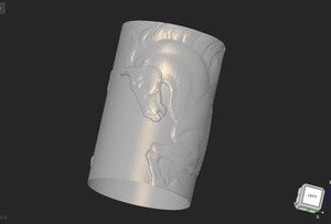 3D part design with OpenSCAD #85: Bending an .stl file.