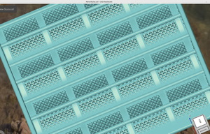 3d Part design with Inkscape and OpenSCAD #87: Customizable sluicebox part 2