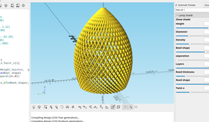 3D part design with OpenSCAD #113: More fun with for loops.