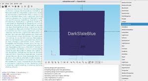 3D part design with OpenSCAD #117: Color Picker