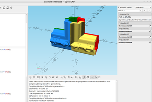 3D part design with OpenSCAD#125: multiple export files from a single design.