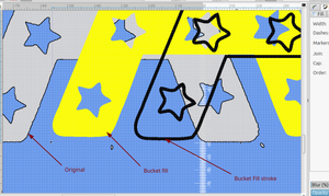 3D part design with Inkscape and OpenSCAD # 128: OpenSCAD autotrace part 2, cleaning up the trace.