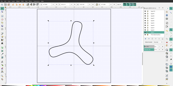 3d part design with Inkscape and Openscad part 1: Making a custom ...